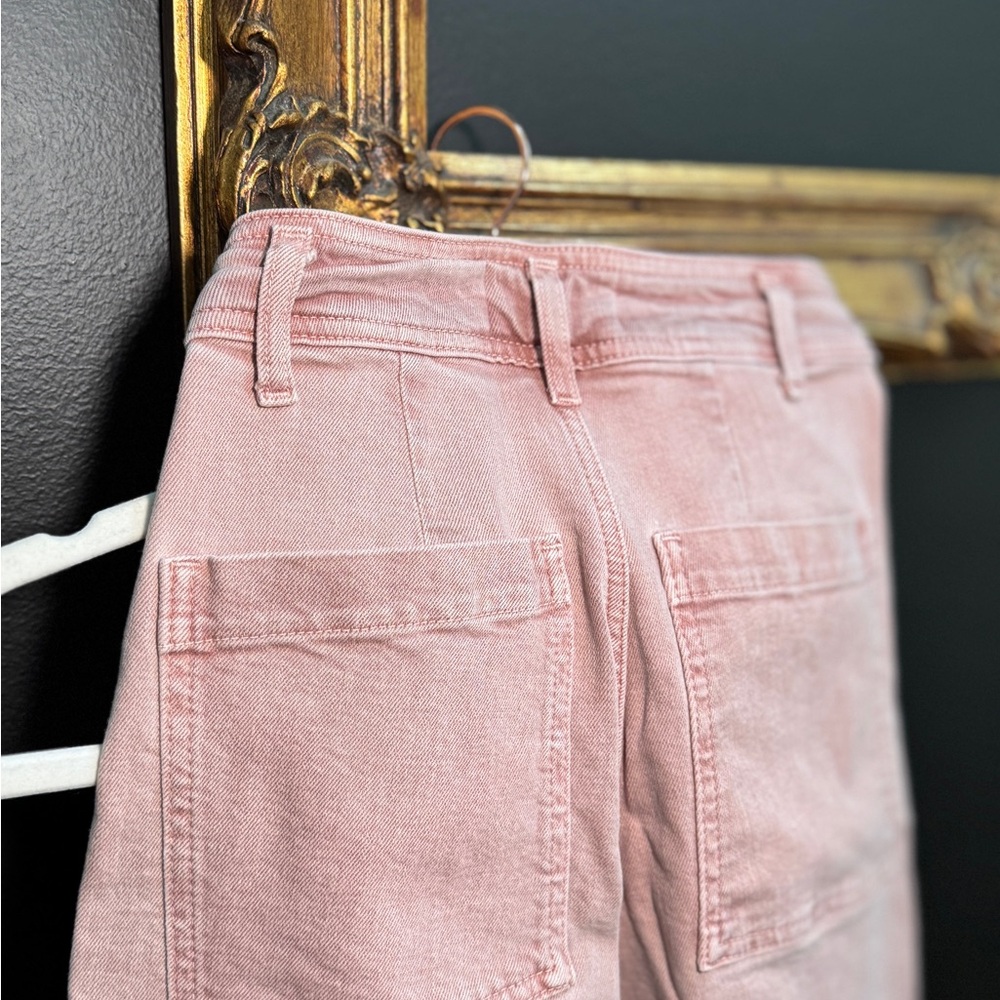Zara Dusty Pink High Waisted Jeans Size 2 - Picture 5 of 16
